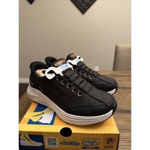 Woman's SKECHERS Contour Foam - Cozy Fit Golden Hour Slip-Ins Sz 6 ….F8